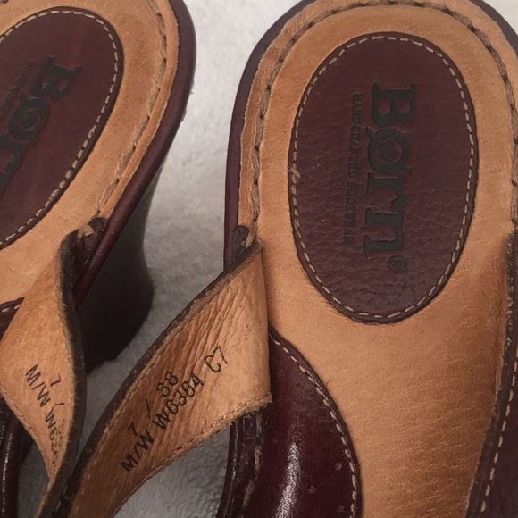 BORN leather sandals - Picture 4 of 4